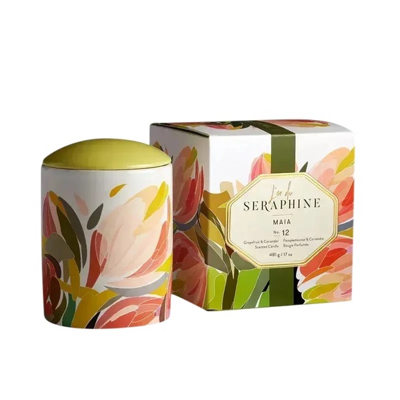 BRAND NEW IN BOX! L'OR DE SERAPHINE Maia Candle (Large) NO. 12 Fruity & Floral - Picture 1 of 12